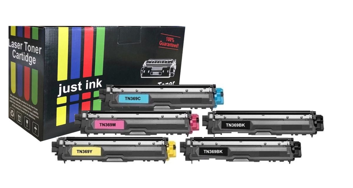 Compatible Brother TN369 / TN-369 Multipack + 1 x Black Toner Cartridge ...