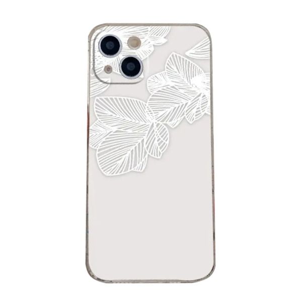 Elegant Floral Phone Case - Compatible with iPhone 13