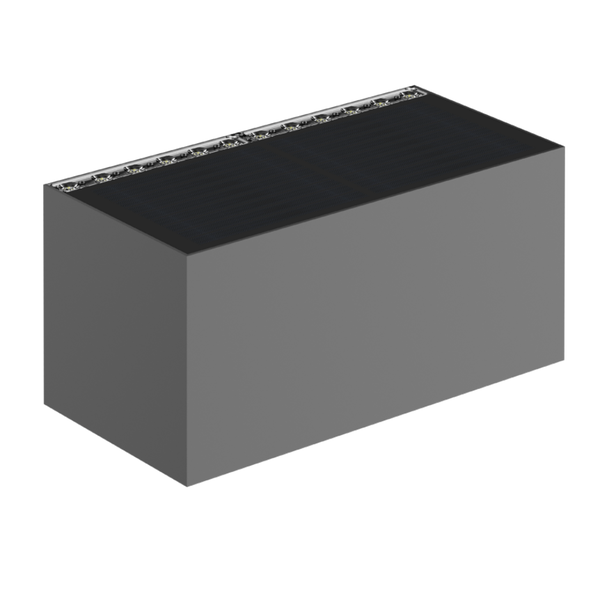 Luminar Lighting - Spectra Dual Ray Solar Wall Light