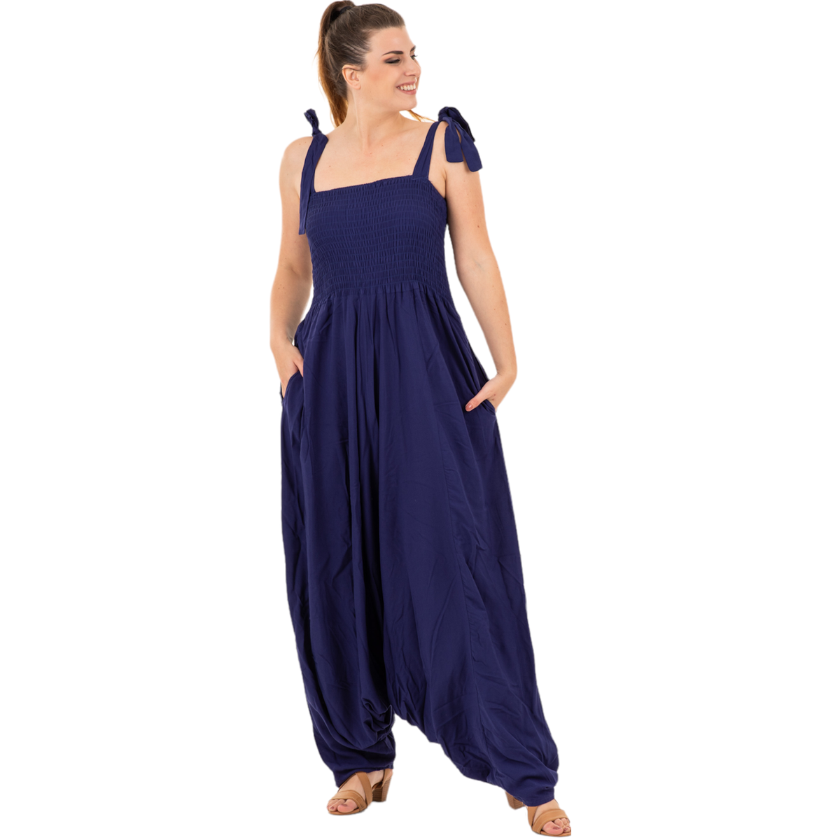 Loose jumpsuit (culotte design)For Ladies (regular to oversized) | Buy ...