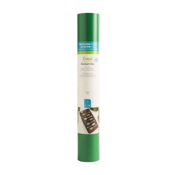 Cricut Premium Vinyl Removable 30.5 cm x 122 cm (Green)