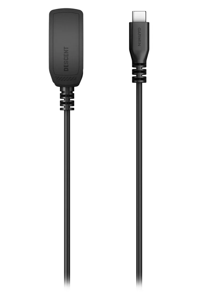 Garmin USB-C Clip Charging/Data Cable For Descent Dive Watches (1m) - Black
