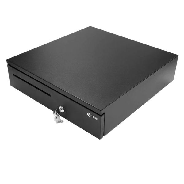 Fussen Cash Drawer/6 Note Clips Point of Sales Auto Cash Register MoneyTray
