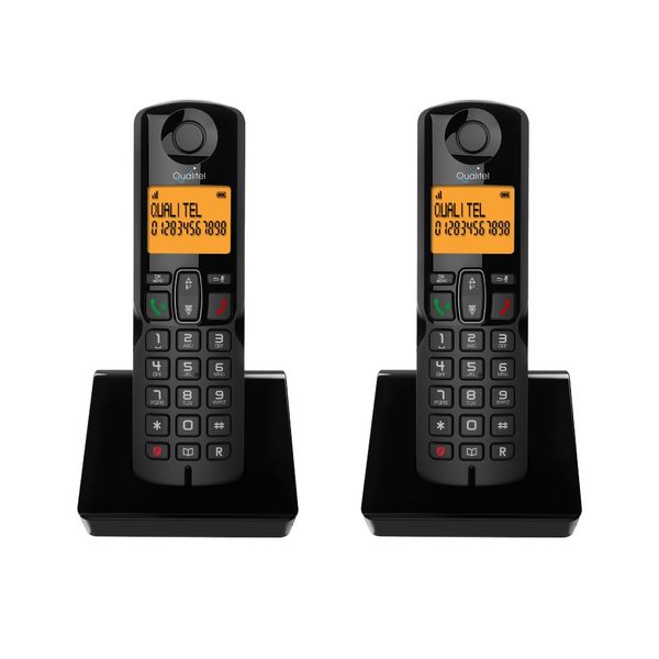 Lifestyle Cordless Telephone-Two Handsets,connect to landlines/PABX/VoLTE