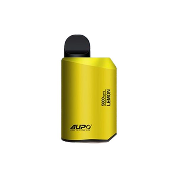 Aupo Disposable Vape 5000 Puffs No Nicotine | Lemon
