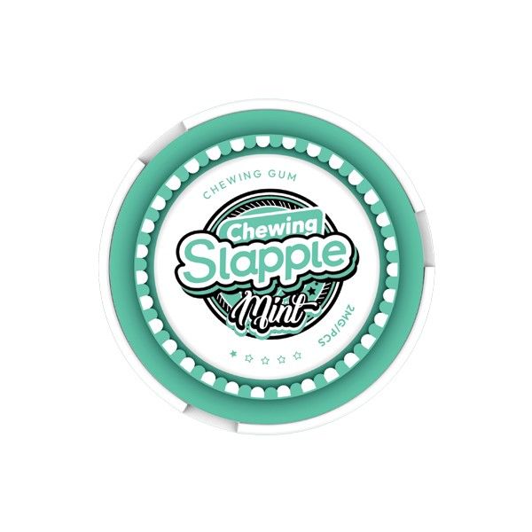 Slapple Nicotine Gum 2mg - 40 Pieces - Mint