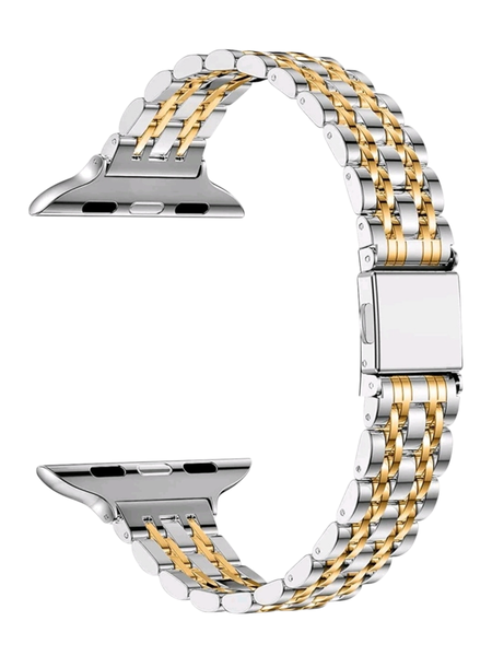 Intertwined Stainless Steel Strap Compatible with Apple Watch (38/40/41mm)