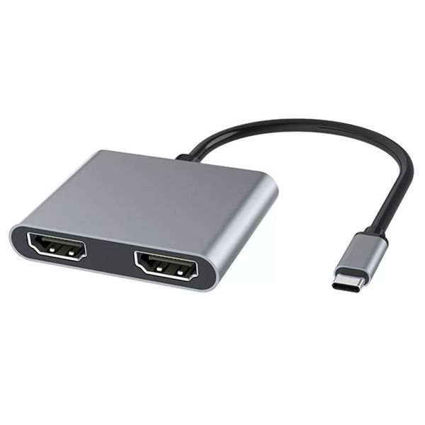 USB 3.0 4K USB-C Type-C To Dual HDMI Screen Expansion Docking Station HUB