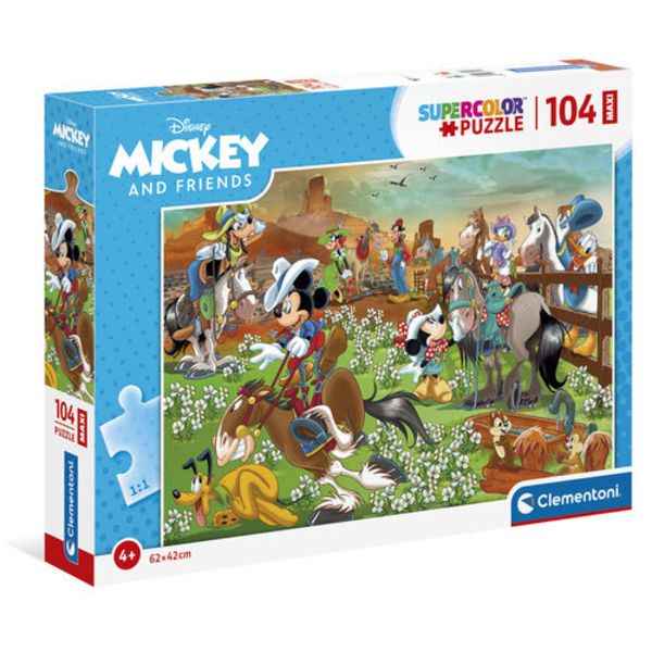 Clementoni 104 Maxi Piece Puzzle - Mickey And Friends
