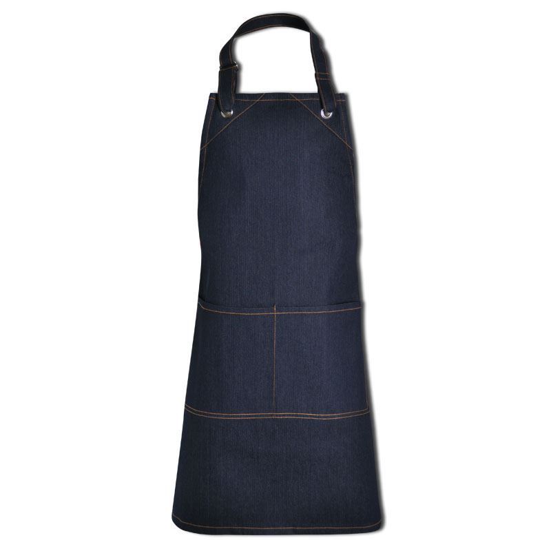 Denim Apron with Adjustable Neck and Double Pocket | Shop Today. Get it ...