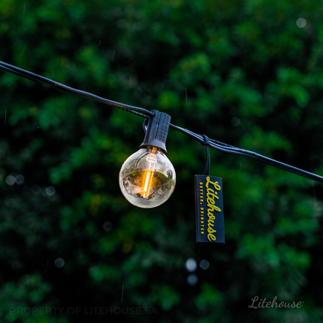 Litehouse Solar LED Classic Bulb String Lights Warm White Shop Today. Get it Tomorrow takealot