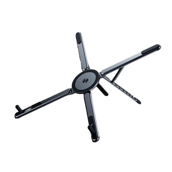 Adjustable 3-in-1 Foldable Aluminum Laptop, Tablet &amp; Phone Stand - 17.3