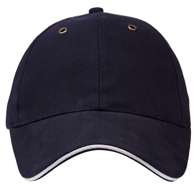 Navy With White Detail image