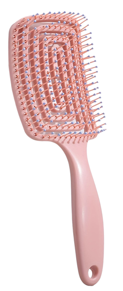 Detangler Hairbrush with Cushion Flexible Technology - Light Pink
