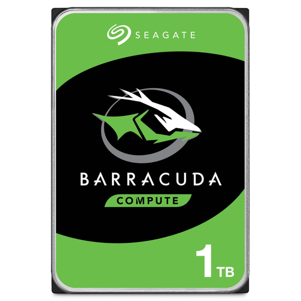 Seagate BarraCuda 1TB 3.5" Internal Hard Drive SATA III 7200RPM Desktop HDD
