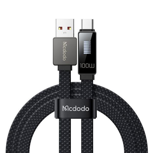 Mcdodo 6A USB-C Fast Charging Cable, Rhythm Charge Display Type-C USB-A