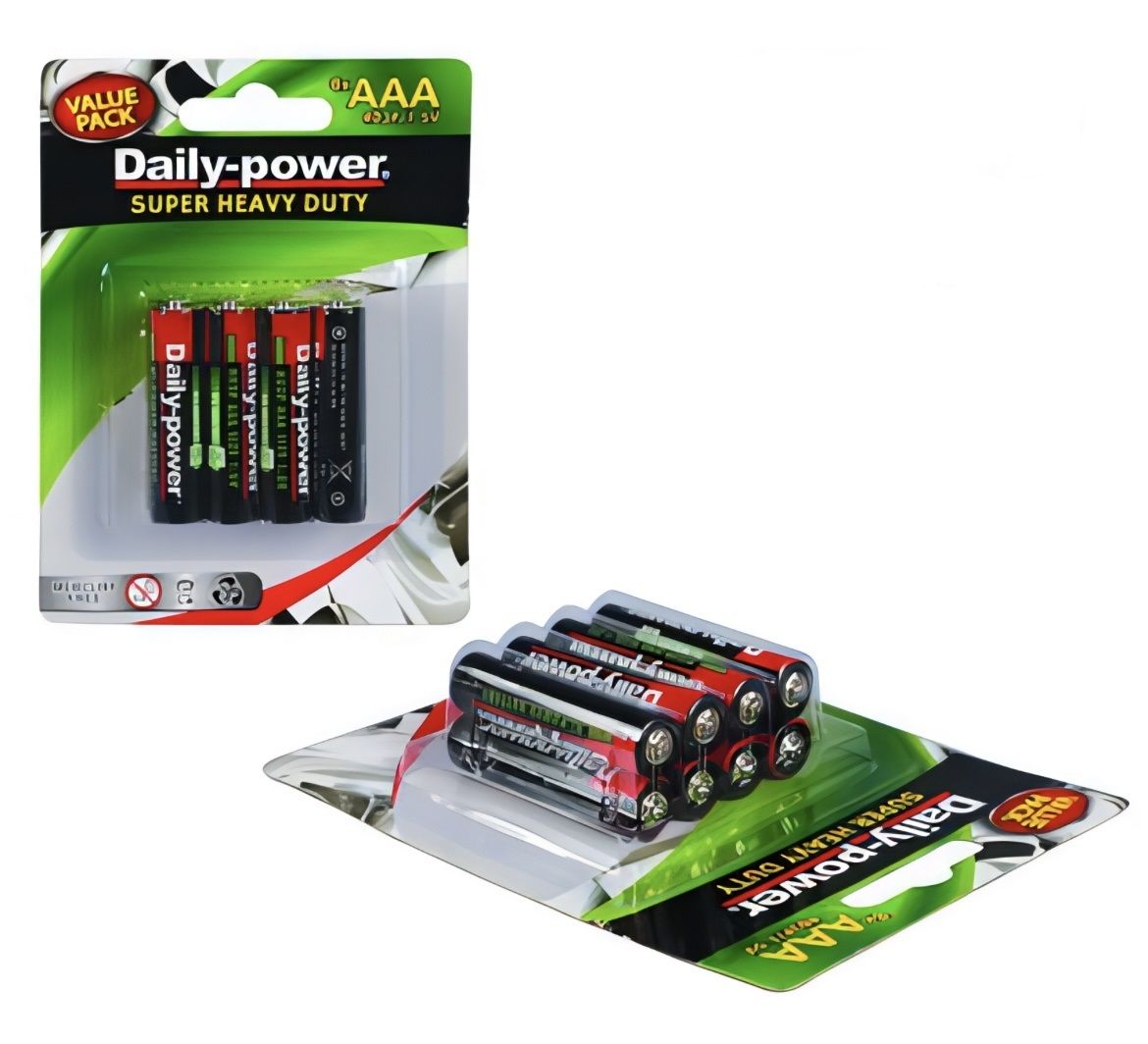Heavy Duty AAA Batteries 8 Pack Shop Today. Get it Tomorrow!