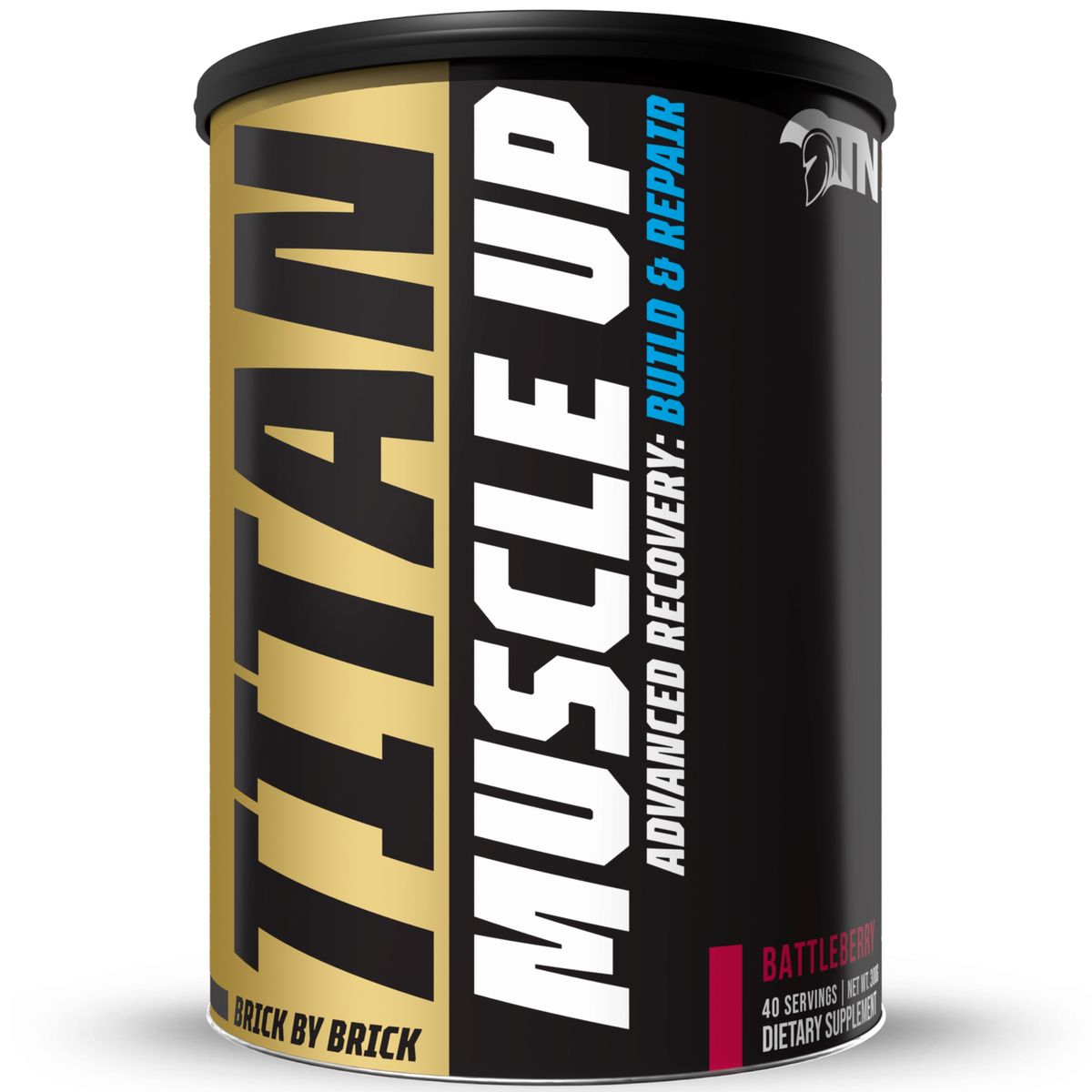 TITAN Muscle Up Advanced Recovery, Battleberry - 40 Servings Net Wt.300g