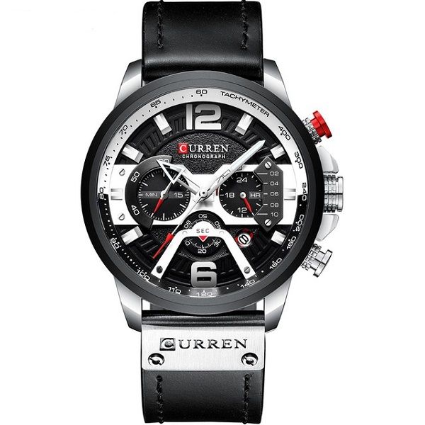 Curren Casual Watch for Men - Black