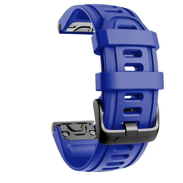 Silicone Band Compatible with Garmin Fenix 6s (20mm) - Royal Blue