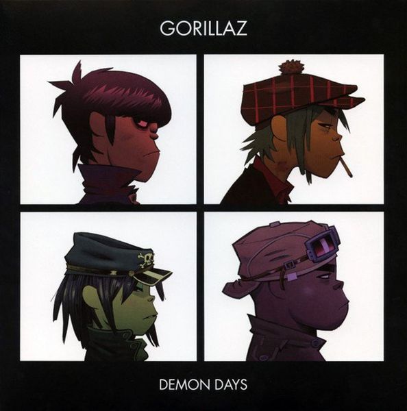 Gorillaz - Demon Days 2LP Vinyl Album Reissue Gatefold Edition