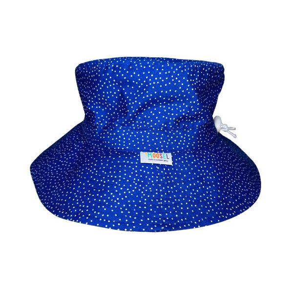 Kids Bucket Sun Hat Blue Sprinkles