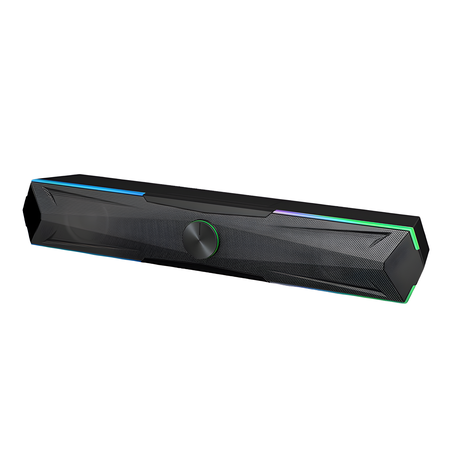 RGB SoundBox Computer Speaker Bass Stereo Soundbar Game Audio Image