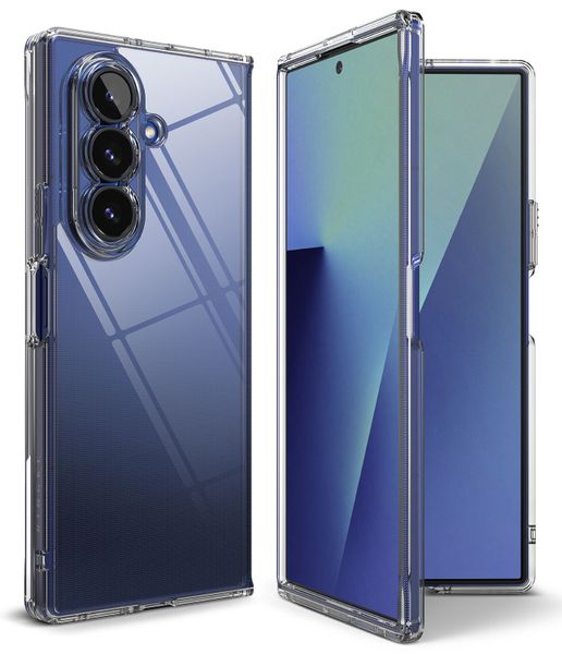 Fusion for Galaxy Z Fold 7 Military-Grade Slim Protective Case - Clear