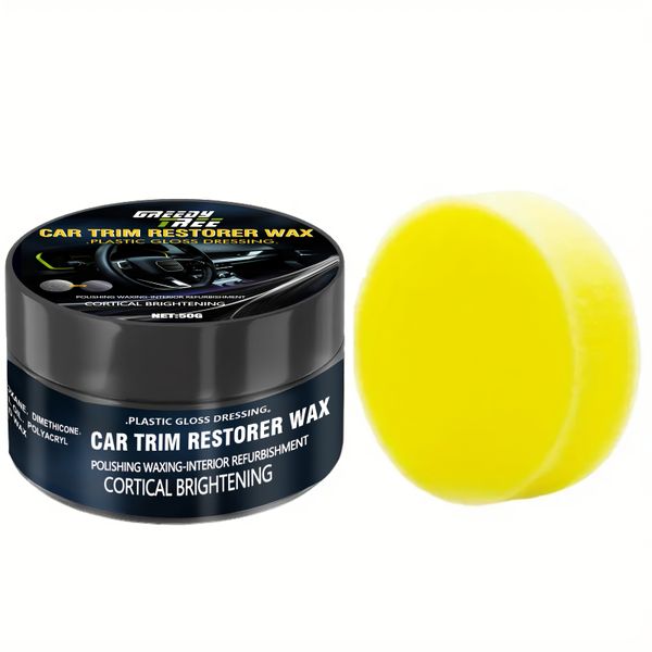 GREEDY TREE Car Trim Restorer WAX 50g Professional Ceramic for Cars &amp; SUVs