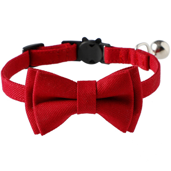Bow Adjustable Detachable Cat Collar-28cm