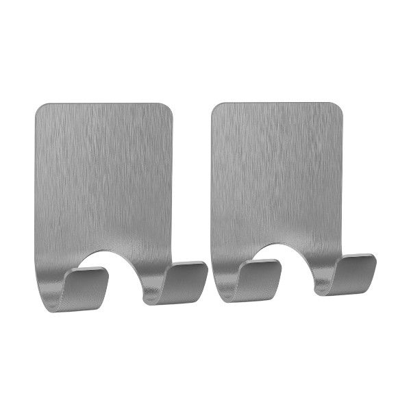 2 Piece - Waterproof/Rust-Resistant Holder - Silver