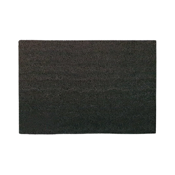 Urban Living Coir Doormat, Black, 40x60cm