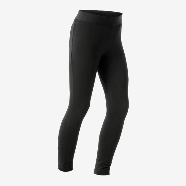 Wedze Kids Ski Thermal Base Layer - Bl 500 Bottom - Black