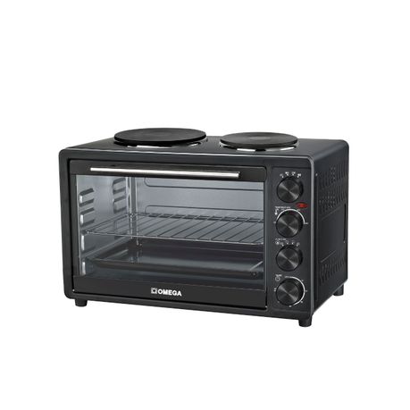Omega 33L Double Hot Plate Oven 4-Stage Switch/Timer Control Image