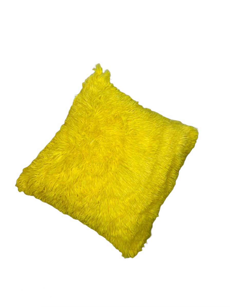 Soft Fluffy Scatter Cushions Yellow Shop Today. Get it Tomorrow