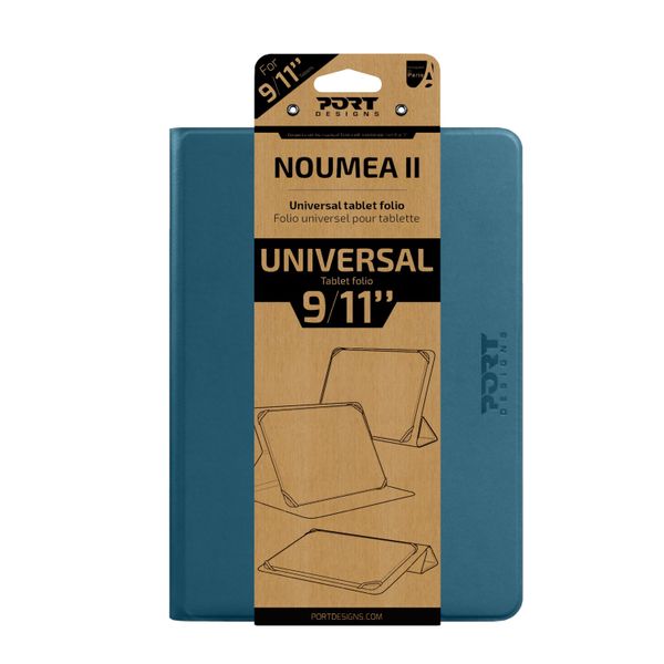 Port Designs Noumea II Universal 9/11 Tablet Folio - Blue