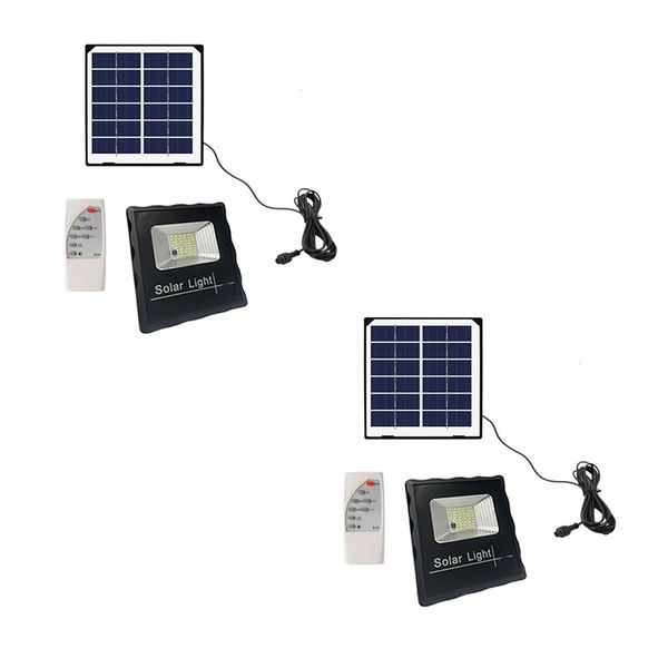 2 Set Of 35W Outdoor Wall Solar LED Flood Light TS-136