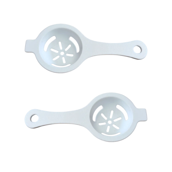 Egg White / Yolk Seperator - Egg Seperator Tool - White - Pack 2