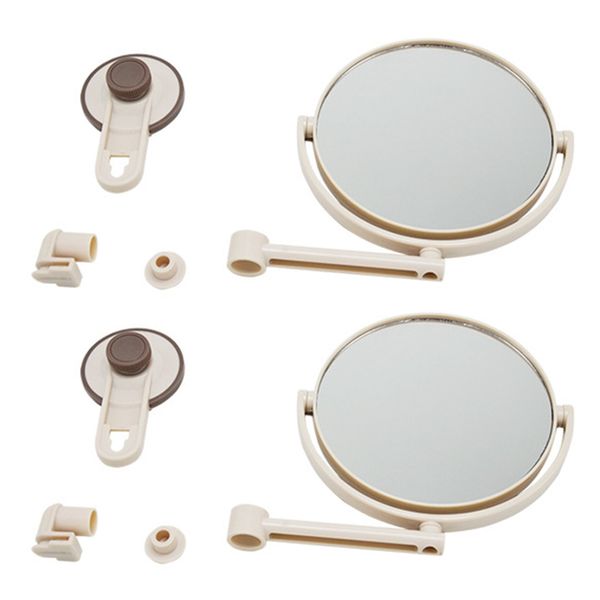 Bath Mirror Cosmetic Mirror 1X/3X Magnification Suction Cup