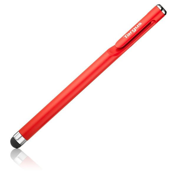 Targus Antimicrobial Stylus with Embedded Clip - Red