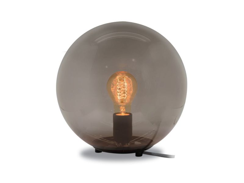 Global Smokey - Amber Table Lamp