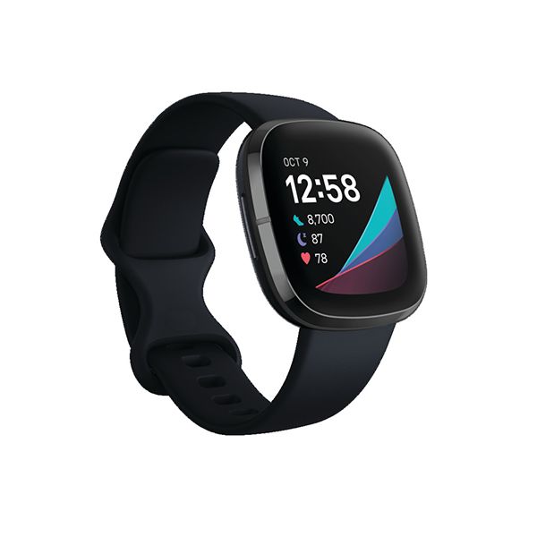 Fitbit Sense Smartwatch - Carbon/Graphite Stainless Steel