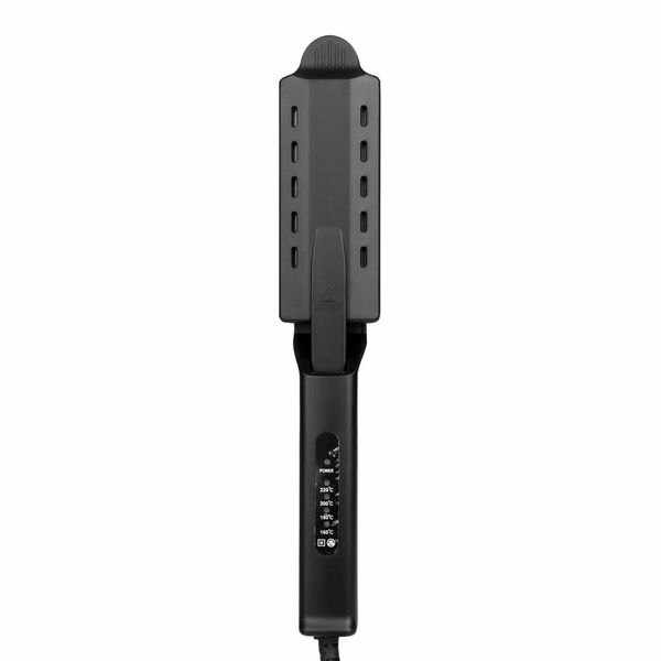 Optic Steamy adjustable Ceramic Hair Straightener-Black