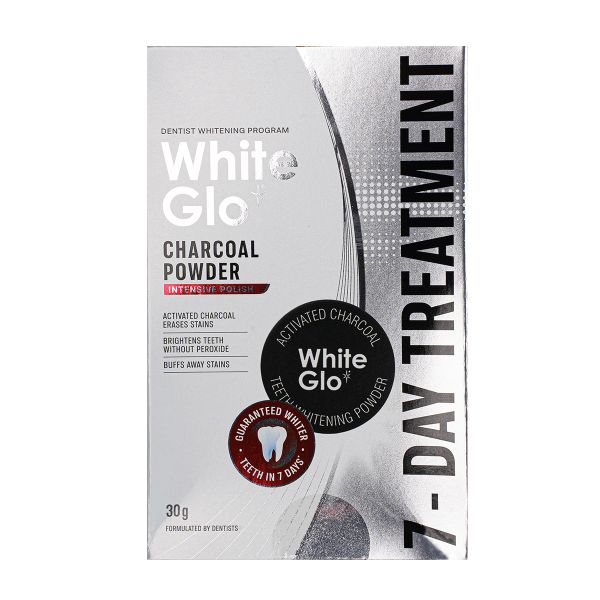 White Glo 7 Day, Charcoal Powder Intensive Polish