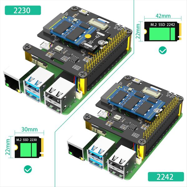 3 in 1 Combo M 2 Nvme To Pcie Adapter with Cooler Black