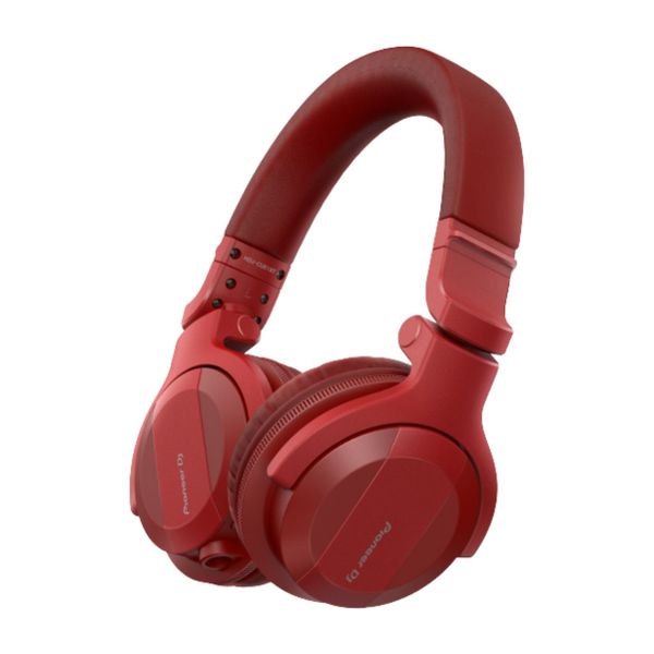 Pioneer DJ HDJ-CUE1BT-R - On-Ear Bluetooth DJ Headphones (Red