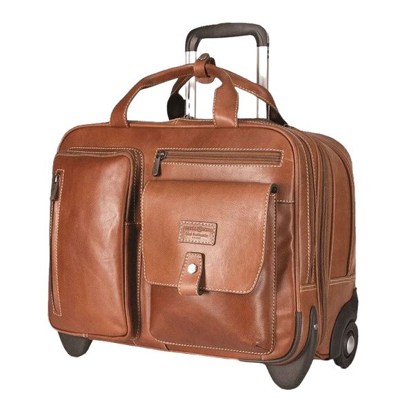 Jekyll and Hide Montana Mobile Cabin Office Bag 44cm - Colt