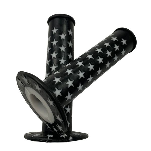Aftermarket BMX Star No Hole Red Grips