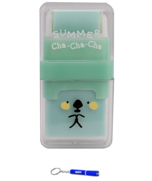 M&amp;G Summer cha cha roller eraser with branded HDS torch