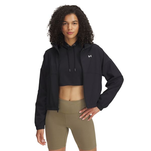 Under Armour Women's Rival Woven Training Jacket - Black